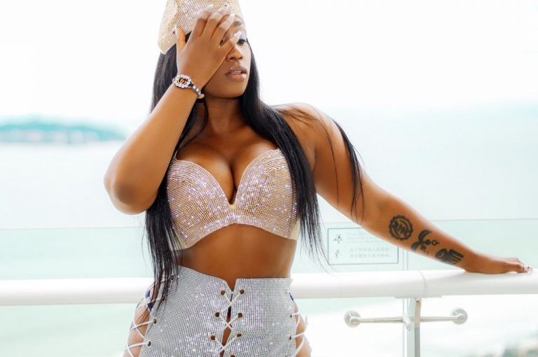 Victoria Kimani Flaunts Her Cleavage As She Goes Underwear-Free In New Sexy Photos